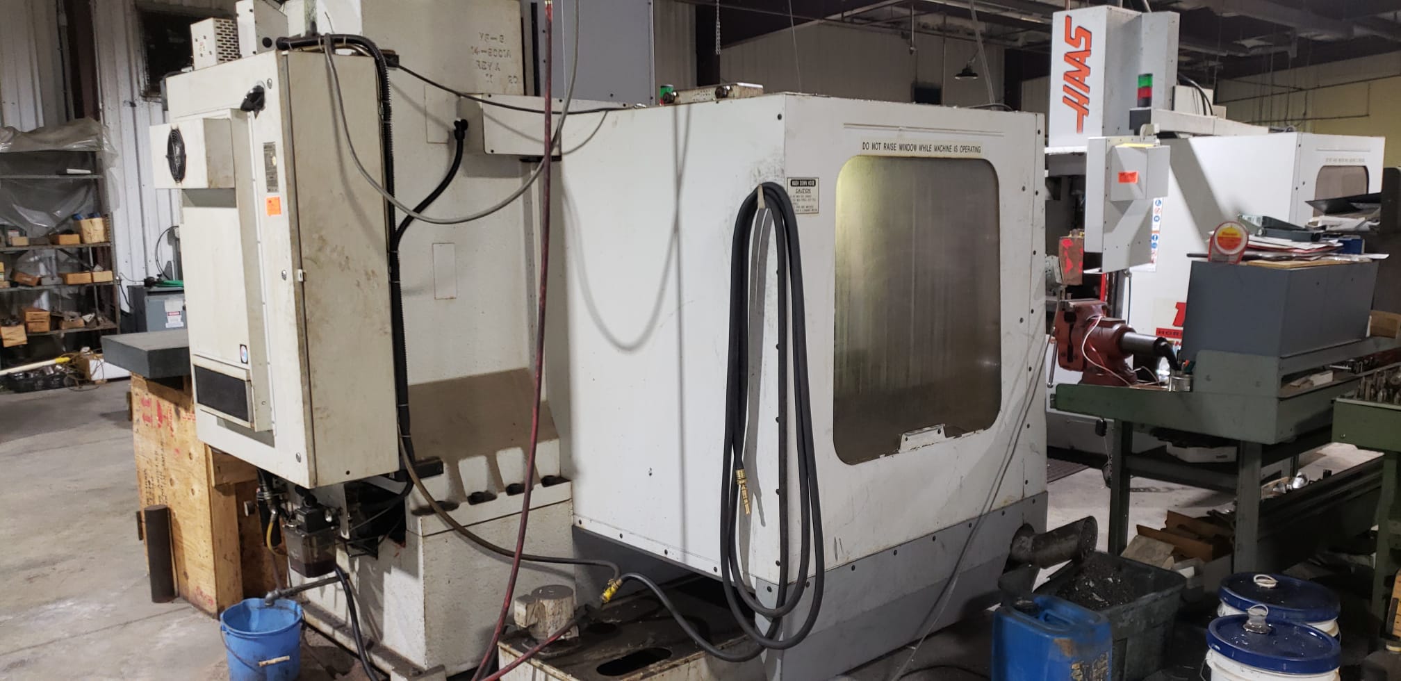 Haas VF-3, Machine ID:8970 Haas VF-3, Machine ID:8970